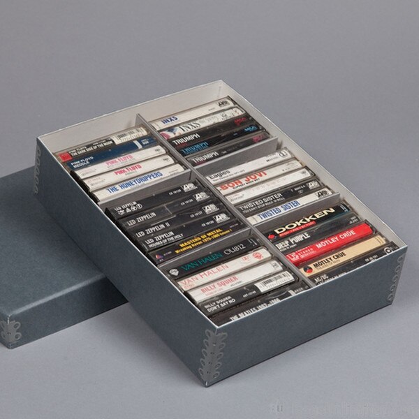 Cassette Storage Box Archival Parti